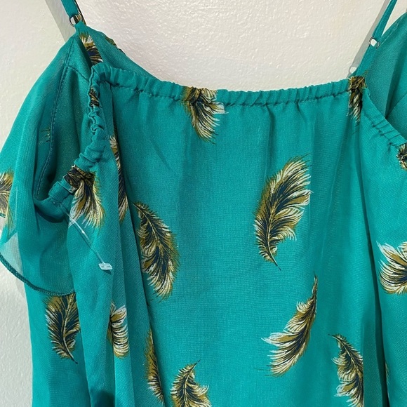 Feather pattern tank top - Picture 4 of 9